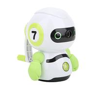 Haofy Temperamatite Manuale Funzionamento Regolare per Materiale Scolastico Forma di Robot Plastica ABS Verde 4,1 X 2,2 Pollici