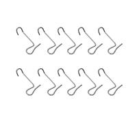 Haofy Tenditore per Filo per Recinzione, 10 Pezzi Tenditore per Filo in Acciaio per la Riparazione del Spinato Calibro 12,5 Senza Bisogno di Smontaggio per l'uso in Ranch, Manutenzione della