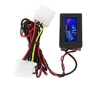 Haofy Termometro Digitale di Raffreddamento con Display LCD, Indicatore di Temperatura 5V-24V