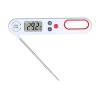 Haofy Termometro Digitale per Alimenti con Sonda Pieghevole con Precisione di Lettura Istantanea e Funzione di Calibrazione per Carne, Liquidi, Preparazione di Caramelle, Grigliate per Barbecue,