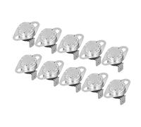 Haofy Termostato Interruttore Termico Sensibile Reset Manuale Controllo della Temperatura per Forni a Microonde, 10 Pezzi 10A 250V (90℃)