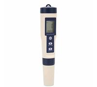 Haofy Tester dell'Acqua 5 in 1 Tester Multifunzionale della qualità dell'Acqua, TDS/EC/Salinità/PH/Misuratore di Temperatura Digitale per Acqua Potabile, Piscina, Acquario,