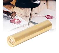 Haofy Timbro per Ceralacca in Metallo, Ottone, Robusto, Interamente in Metallo, per Vari Usi, Ottimo per la Raccolta [modello casuale]