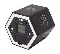 Haofy Timer Esagonale con 6 Tempi Preimpostati per Cucinare, Studiare, Lavorare, Magnetico per la Gestione del Tempo, con Allarme Muto, Display LCD, per Scrivania, Casa, Scuola (BLACK)