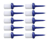 Haofy Tipo di Spazzola per Tee da, Accessori da in Plastica con Altezza Costante per Migliorare Le capacità di Guida e l'allenamento all'aperto (Capelli Blu e Bianchi)