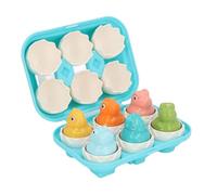 Haofy Toddler Smart Egg Toy Educational Educational Twist Uovo Forma Abbinando Il Giocattolo con Esperienza di Gioco Interattivo, Migliorando la Logica e Le capacità di Risoluzione dei Problemi per
