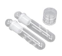 Haofy Trappola per Planaria, Vetro Trasparente con Fori Multipli per un'efficace Cattura della Malaria in Acquari per Pesci e Gamberetti