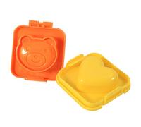 Haofy Uova di qualità Stampi Insieme Bellissimi Accessori da Cucina per Bambini - Pp Pile di Plastica Sostenibile di Plastica per Cucina Dolce - Orso, Pesce, Auto, Stella, Cuore Dell'amore