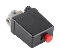 Haofy Valvola di Controllo della Pressione Regolabile Pressostato da 1/2 Pollice a 4 Porte per Compressore D'aria NPT 90-120PSI Ideale per Applicazioni Industriali