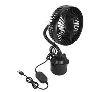 Haofy Ventilatore per Auto Regolabile, Motore Silenzioso da 5 W, Adatto a Portabicchieri