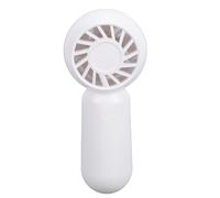 Haofy Ventilatore Portatile di Raffreddamento Portatile, Flusso d'aria Regolabile a 4 velocità Design Leggero del Collo 2,0 X 1,5 X 4,7 Pollici 3,0 Oz per Uso Esterno in Ufficio di Viaggio (WHITE)