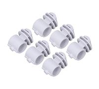 Haofy Viti Isolanti 2,1 Cm per a Griglia a Impulsi Compatibile con Asta in Lega di Alluminio Tipo I e Tipo L, ABS Resistente Agli Urti con Scorrimento Liscio del Filo per Recinzioni Agricole, Uso