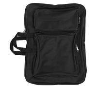 Haofy Zaino per Portfolio Artistico, Zaino per Artisti in Nylon Impermeabile con Cinghie Regolabili, Ideale per Materiali Artistici per Bambini e Opere d'arte 8K (BLACK)