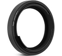 Haoge Adattatore per cappuccio per fotocamera Fujifilm GFX100RF quadrato in metallo, accessori per paraluce a baionetta compatibile con GFX100RF copriobiettivo originale nero