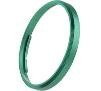 Haoge Anello decorativo in metallo verde per fotocamera RICOH GR3X/GRIIIX, sostituisce GN-2, RRC-GR3XE