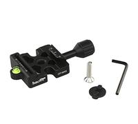 Haoge combo adattatore Boss compatibile con morsetto a sgancio rapido Arca & Manfrotto CP-MAS, per testa sferica del treppiede Manfrotto