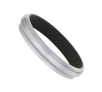 Haoge LAR-X52W - Anello adattatore per filtro obiettivo per Fujifilm X100VI Fuji FinePix X100V, adatto per filtro UV CPL ND da 49 mm, sostituisce Fujifilm AR-X100, colore: argento