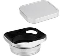 Haoge LH-ES3,Paraluce quadrato in metallo con anello adattatore da 49 mm con tappo in metallo per fotocamera Fujifilm Fuji FinePix X100 X100S X100T X70 X100F X100V sostituisce LH-X100 AR-X100 LH-X70