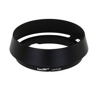 Haoge LH-FJ35 - Paraluce rotondo in metallo a baionetta per Fujifilm Fuji Fujinon XF 35mm f/2 R WR XF35mmF2, XF 23mm f2 R WR XF23mmF2 e XC 35mm F2 XC35mmF2 in sostituzione del LH-XF35-2