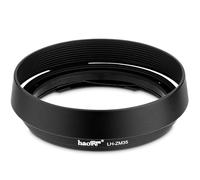 Haoge LH-ZM35 - Paraluce rotondo in metallo per obiettivi Carl Zeiss Distagon T 1.4/35 35 35 35 mm f1.4 ZM, colore: Nero