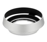 Haoge LH-ZV12 - Paraluce rotondo in metallo per Carl Zeiss C Biogon T 4.5/21 21 21 mm f4.5 ZM, 2.8/25 25 25 25 mm f2.8 ZM, 2.8/28 mm f2.8 ZM, C Sonnar T 1.5/50 50 50 mm f1.5 ZM, colore: Argento