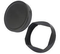 Haoge Paraluce a baionetta quadrato in metallo per Sony FE 35 mm F1.4 GM FE 50 mm F1.4 GM obiettivo (con cappuccio anteriore in metallo), sostituisce Sony FE35mm F1.4 GM Hood ALC-SH164