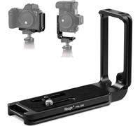 Haoge PNL-Z6II L Staffa per Nikon Z5 Z6 Z7 Z6II Z7II Z-Mount Camera, piastra a sgancio rapido compatibile stile Arca