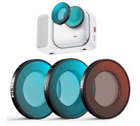 Haoge, set di filtri per obiettivo per Insta360 GO Ultra, include CPL, diffusione nera 1/4, ND8 e protezione per schermo, accessori GO Ultra, vetro ottico HD/multi-rivestito