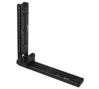 Haoge Set di Schiena Nodale con Sgancio Rapido Verticale per Testa Panorama, Compatibile con Arca Swiss Tipo Testa a Sfera per Treppiede, Morsetto AS CP