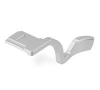 Haoge Supporto per pollice in metallo per Nikon Zf ZF, accessorio per fotocamera, colore argento, THB-ZF-S