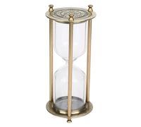HAOHIZE Clessidra, Senza Sabbia Clessidra Orologio da Sabbia in Vetro Decorazione Domestica Clessidra Accessorio Ornamento Piccolo timer visivo per Ufficio Domestico