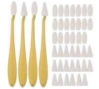 Haojiaho Set di 4 Sfumino per Disegno, Blending Stump, Spugnette Cancellabili, 2 Tipi di Testine, 40 Salviette di Ricambio, Tortillons per Evidenziare, Ombreggiare, Dettagliare e Correggere i Disegni