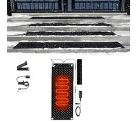 HAOJZE Tappetino for scioglimento della Neve - Si scioglie da 2 Pollici/Ora, con Cordino, Gomma Impermeabile Antiscivolo, for Scale/ingressi, Uso Invernale Sicuro(30x120cmx1Pcs)