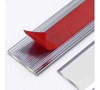 HAOKKV Strisce di Copertura per Pavimenti Adesiva La Transizione tra, Ufficio, hotelCase, unire Fessure Pavimenti Porte(Gray,3pcs*90 * 1.5cm)