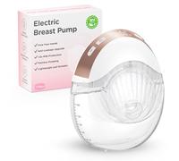 Haokoo Tiralatte Elettrico Indossabile - Integrato Tira Latte Neonati Elettrico Portatile una Protezione Della Privacy, Design Antigoccia, Per casa e viaggio, Flange da 17/19/21/24 mm, 1 Pezzo