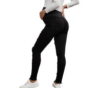 HAOLEI Jeans Premaman Donna, Leggins Super Elasticizzato e Comodo, Pantaloni Skinny, Jeggings su Tutta la Superficie, Pull on Strappato, Stretch Skinny Denim Pantaloni Jeans da Uomo Larghi