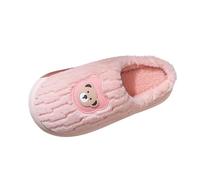 HAOLEI Pantofole Donna Chiuse Invernali Ciabatte Casa Antiscivolo Scarpe da Casa Morbide e Calde Elementi di Natale Unisex Pantofole Pelose Calde Morbida Memoria Schiuma per Interno Esterno