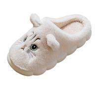 HAOLEI Pantofole Donna Divertente Orso Animale Pantofole di Cotone Suole Spesse delle Donne Slipper Casa Inverno Nuovo Caldo Antiscivolo Bella Peluche Ciabatte per Interno Esterno