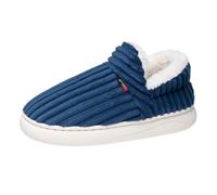 HAOLEI Pantofole Donna Uomo Invernali Ciabatte Calde Chiuse Peluche with Memory Foam Pelose Eleganti Comode Morbide Antiscivolo Unisex Eleganti Adatte per Interno ed Esterno