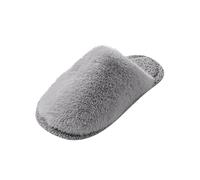 HAOLEI Pantofole Donna Uomo Invernali Ciabatte di Mucca Caldo with Memory Foam Cartone Animato Sliders Morbido Peluche Interno Esterno Slippers per Esterno