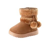 HAOLEI Stivali Autunnali e Invernali per Bambini da Neve Moda Calzature Escursionismo di Cotone Comodi Scarpe Impermeabili Bottes de Printemps Vita Quotidiana pour l'Automne l'Hiver