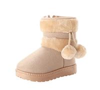 HAOLEI Stivali Autunnali e Invernali per Bambini da Neve Moda Calzature Escursionismo di Cotone Comodi Scarpe Impermeabili Bottes de Printemps Vita Quotidiana pour l'Automne l'Hiver