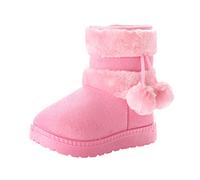 HAOLEI Stivali Autunnali e Invernali per Bambini da Neve Moda Calzature Escursionismo di Cotone Comodi Scarpe Impermeabili Bottes de Printemps Vita Quotidiana pour l'Automne l'Hiver