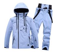 HAOLEI Tuta da Sci Donna Intera Elegante Sportiva Neve Snowboard Impermeabile Calda Completa Con Cappuccio Invernale Abbigliamento Moda 2024 Offerte Lampo del Giorno Regalo