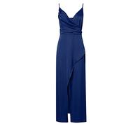 HAOLEI Vestito Donna Elegante Cerimonia Vestito a Lungo Abito da Festa Senza Maniche Abito da Cocktail Glitter con Spacco Scollo a V Abiti da Ballo Abito Maxi Abito Aderente Tubino Offerte Lampo