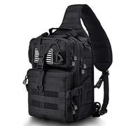 HAOMUK Borsa Tattica a Tracolla Stile Militare Modello edc Molle Assault PRO