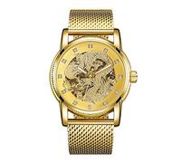 Haonb Orologio Uomo Personalità Quadrante Dinamico Spit Tallone Fashion Watch Orologio Impermeabile Al Diamante, Milano Jinlong