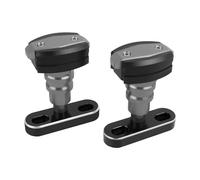 HAONEL Cursori per telaio compatibili con Husqvarna Svartpilen 401 Vitpilen 401 2018-2023 Alluminio CNC Protezione Motore Carena Carena Protezione Caduta (Titanio)