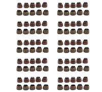 Haopeuk 100 PZ Mucca Pecora Al Pascolo Piccole Campane In, Campanaccio Campana Retro per Pecora Al Pascolo Rame, Campane Mucca Rumore Maker