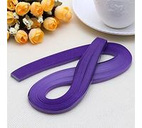 Haorw - Set per quilling di carta, 120 strisce, lunghezza 52 cm, larghezza carta 5 mm (viola)
